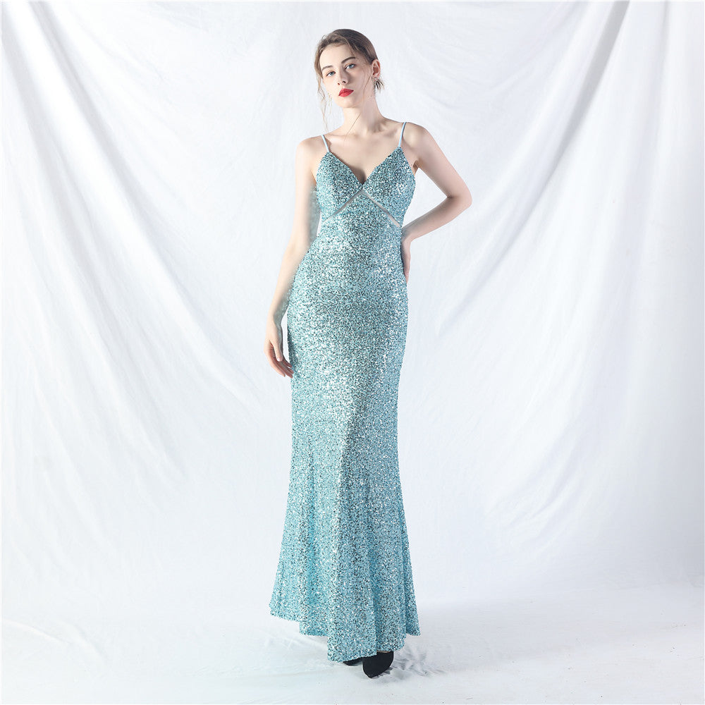 The Glitz and Glam A-Line Dress