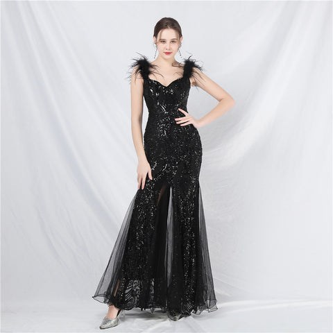 Steal the Spotlight Sequinned Gown