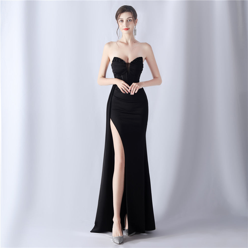 The Corrina Corset Bust Evening Gown