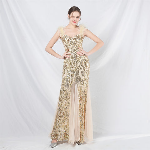 Steal the Spotlight Sequinned Gown