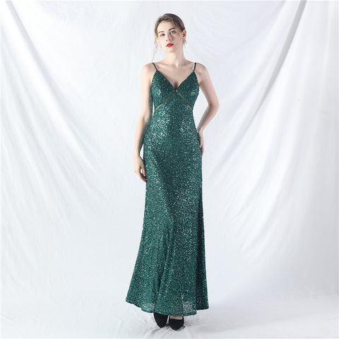 The Glitz and Glam A-Line Dress