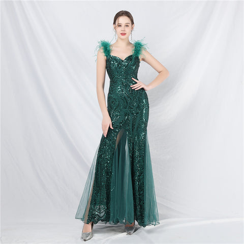 Steal the Spotlight Sequinned Gown