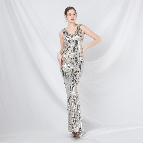 The Willemina Sequinned Gown