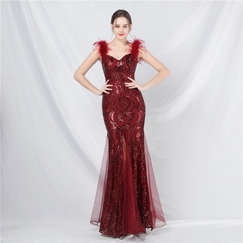 Steal the Spotlight Sequinned Gown