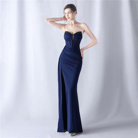 The Corrina Corset Bust Evening Gown