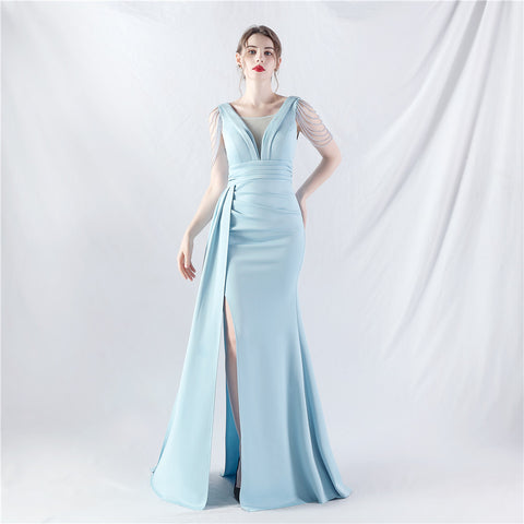 The Elia Beaded Evening Gown