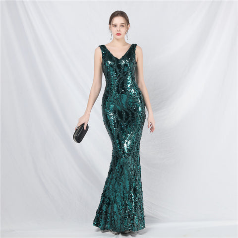 The Willemina Sequinned Gown