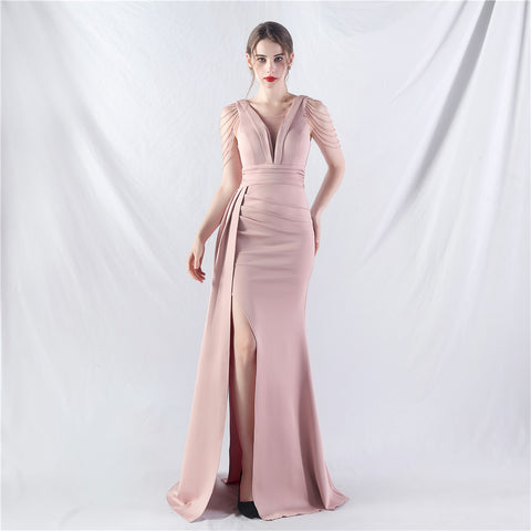 The Elia Beaded Evening Gown