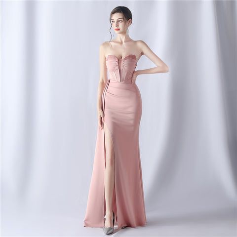 The Corrina Corset Bust Evening Gown