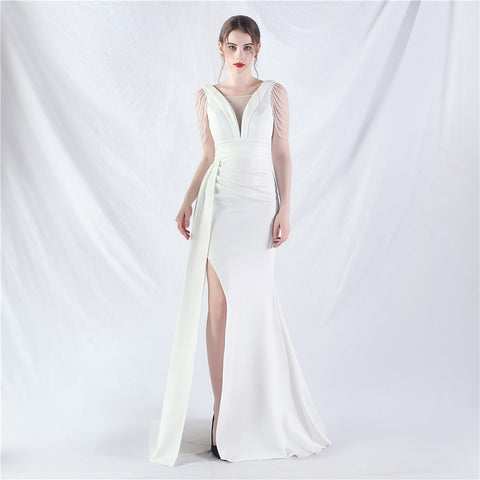 The Elia Beaded Evening Gown