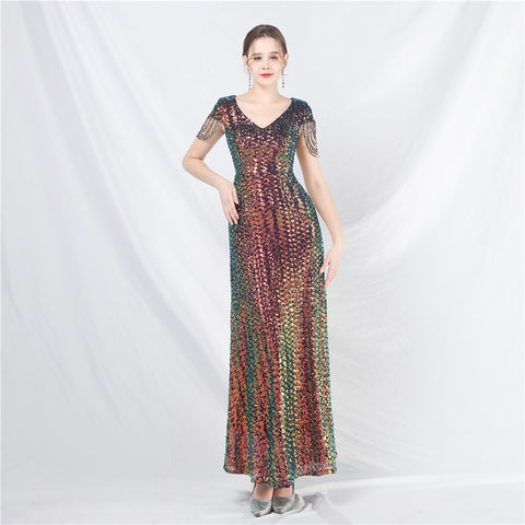 The Allana Swing A- Line Evening Dress