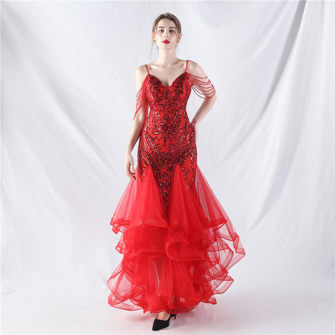 The Hazel Ruffled Dance Dress