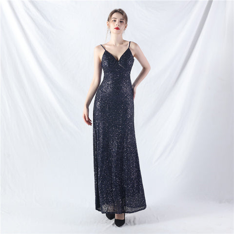 The Glitz and Glam A-Line Dress