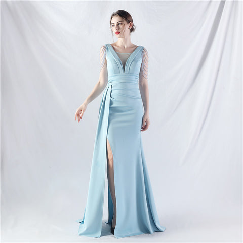 The Elia Beaded Evening Gown