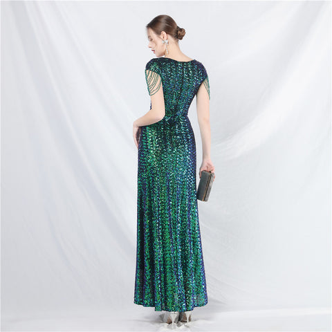 The Allana Swing A- Line Evening Dress