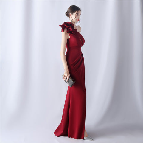 The Melinda Flower Evening Gown