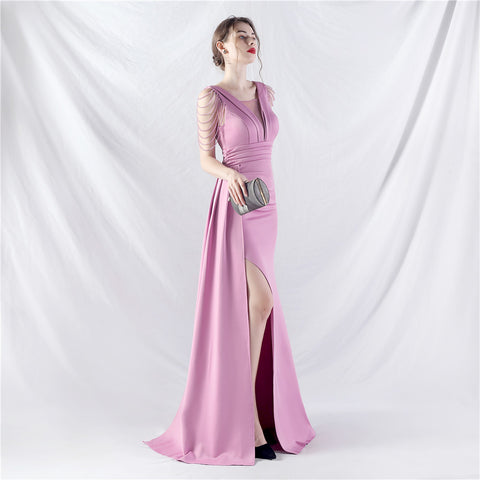 The Elia Beaded Evening Gown