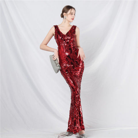 The Willemina Sequinned Gown