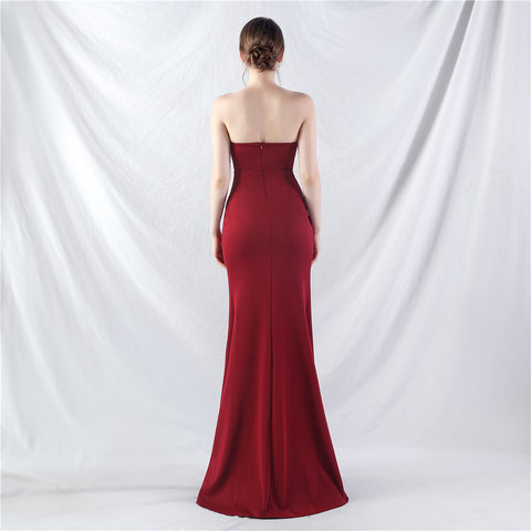 The Molly Corset Bust Figure Flattering Evening Gown