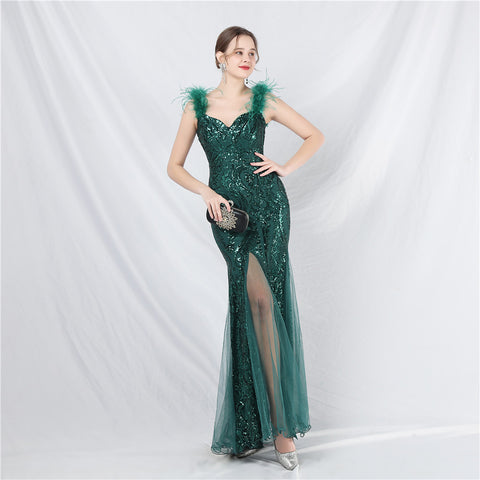 Steal the Spotlight Sequinned Gown