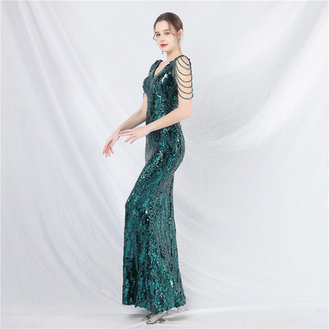 The Star Studded Sequin Gown