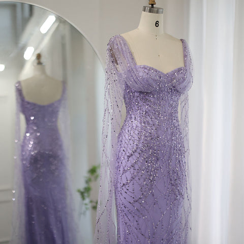 Princess Purple Bridal Gown