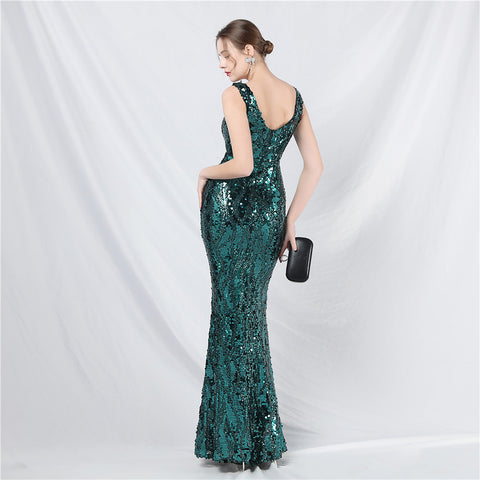 The Willemina Sequinned Gown