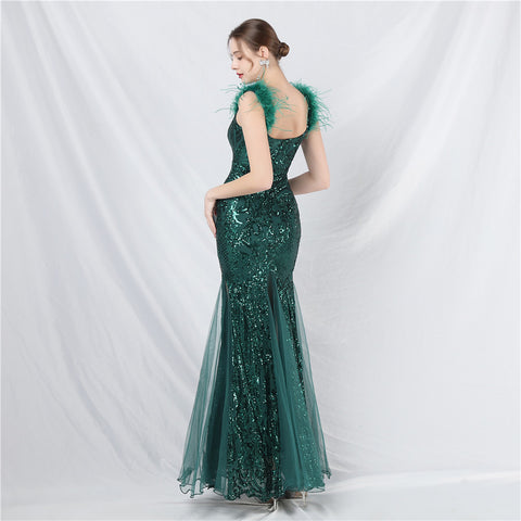 Steal the Spotlight Sequinned Gown