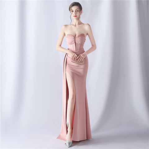 The Corrina Corset Bust Evening Gown