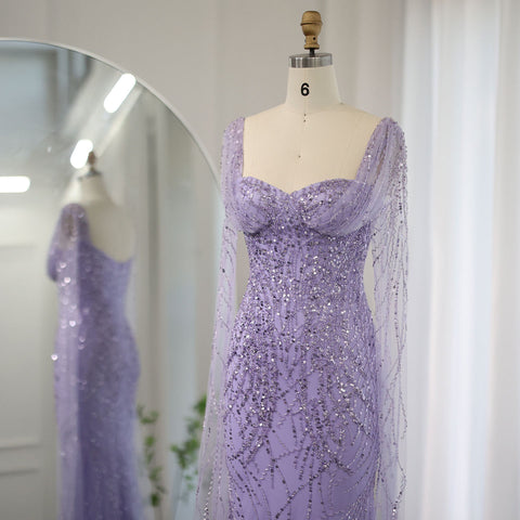 Princess Purple Bridal Gown