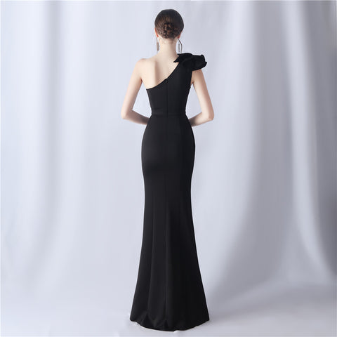 The Melinda Flower Evening Gown