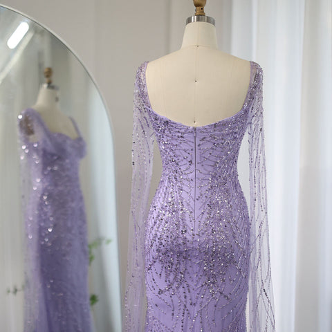 Princess Purple Bridal Gown