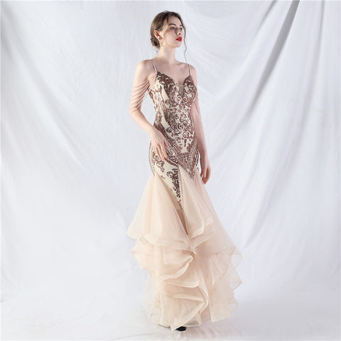 The Hazel Ruffled Dance Dress