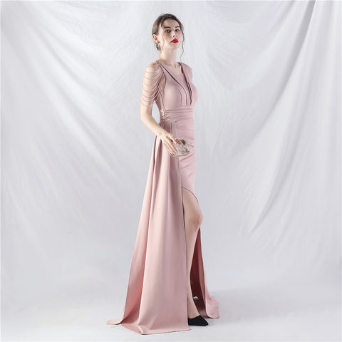 The Elia Beaded Evening Gown