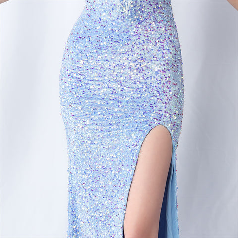 The Alexandra Beaded Evening Gown