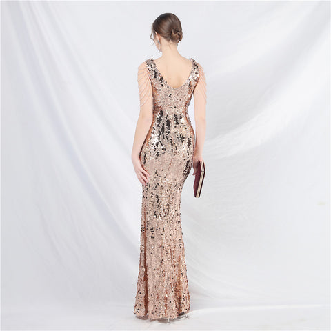 The Star Studded Sequin Gown