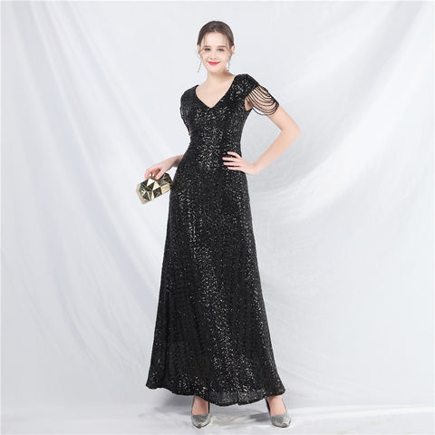 The Allana Swing A- Line Evening Dress