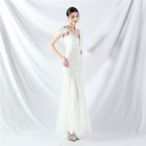 The Missha Off Shoulder Evening Dress