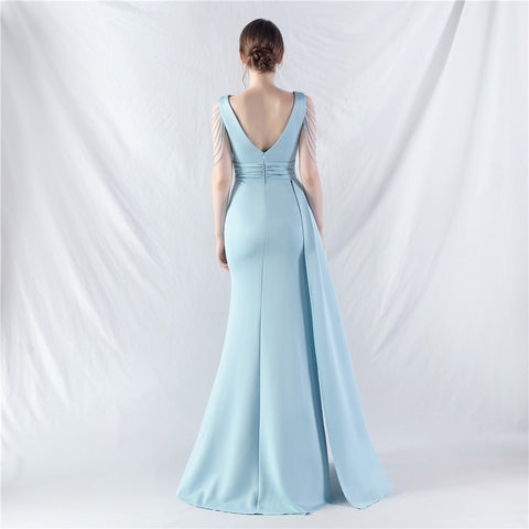 The Elia Beaded Evening Gown