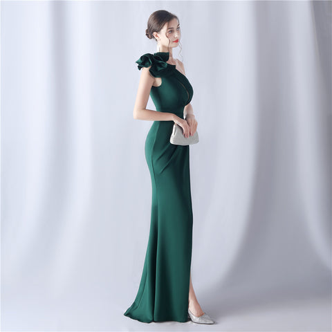 The Melinda Flower Evening Gown