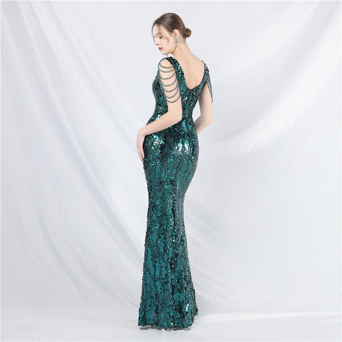 The Star Studded Sequin Gown