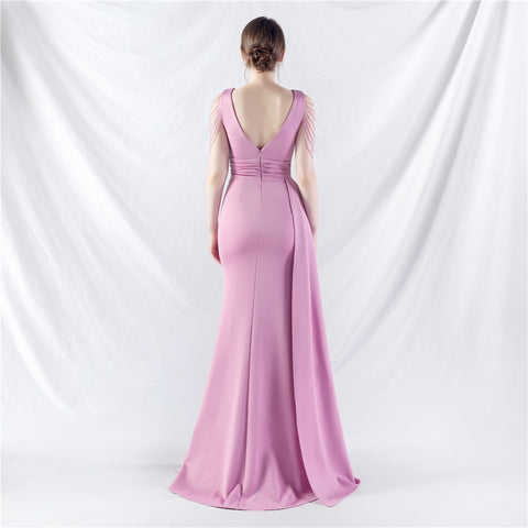 The Elia Beaded Evening Gown