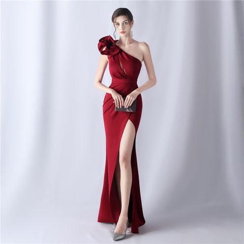 The Melinda Flower Evening Gown