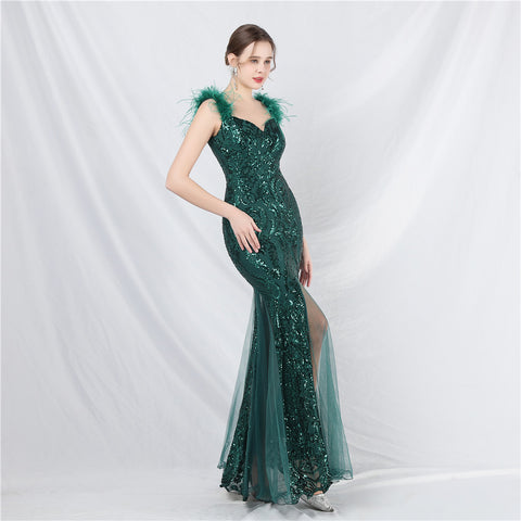 Steal the Spotlight Sequinned Gown