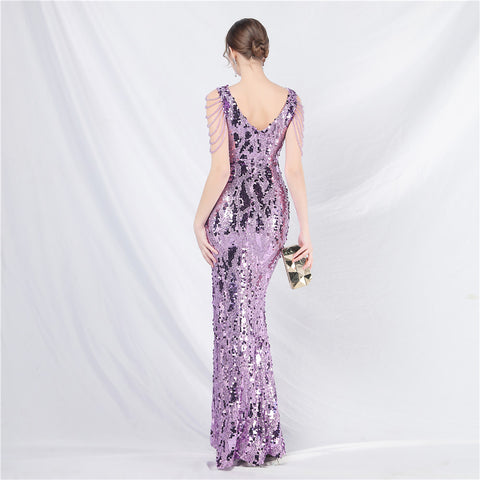 The Star Studded Sequin Gown