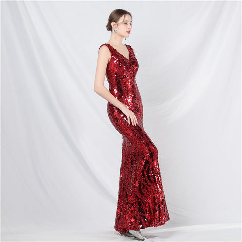 The Willemina Sequinned Gown