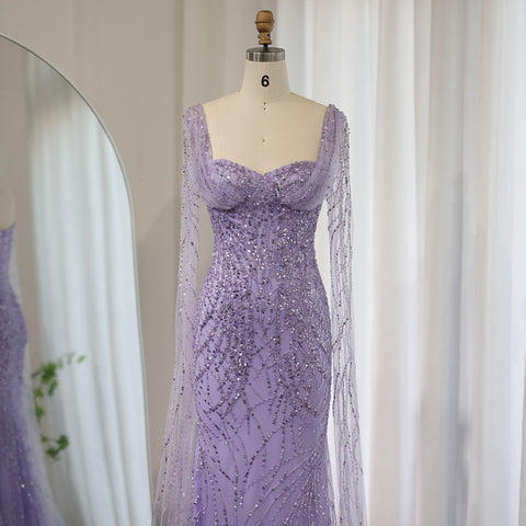 Princess Purple Bridal Gown