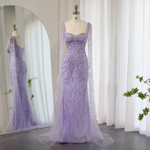 Princess Purple Bridal Gown