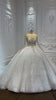 Crystal dazzling Sequins Ball Gown Wedding Dresses