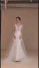 Illusion Spaghetti Strap Sleeveless Bridal Mermaid Wedding Dress